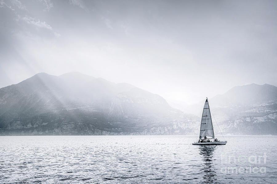 Mountain Photograph - Sail Away by Evelina Kremsdorf