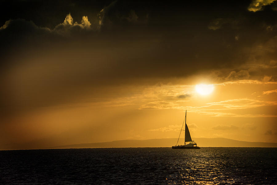 Sail Away Maui Photograph by Janis Knight