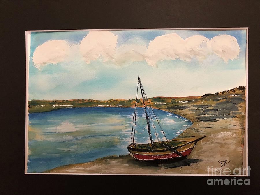 Sail Boat on Shore by Donald Paczynski Sail Boat on Shore by Donald Paczynski