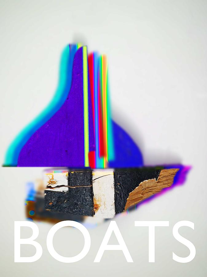 Sail Boats Digital Art by Charles Stuart