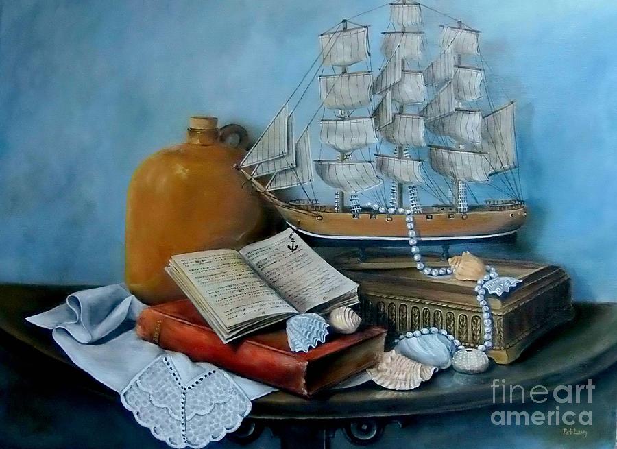 Ships Painting - Sail by Tale by Patricia Lang Ships Painting - Sail by Tale by Patricia Lang