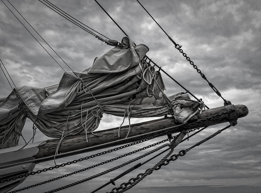 Sail Furled Photograph by David Kay