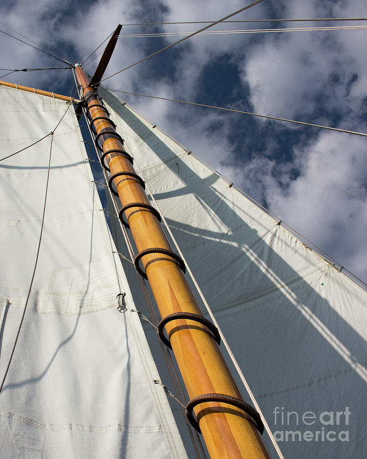 Sail into the Clouds 1 Photograph by Cheryl Del Toro