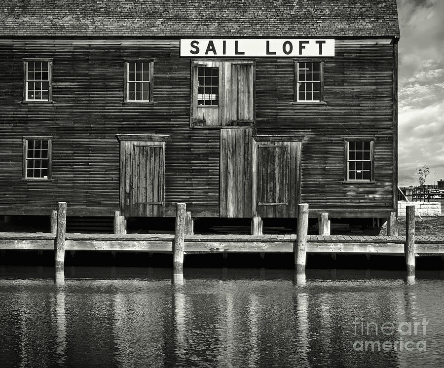 Sail Loft - Salem Ma Photograph by Mim White