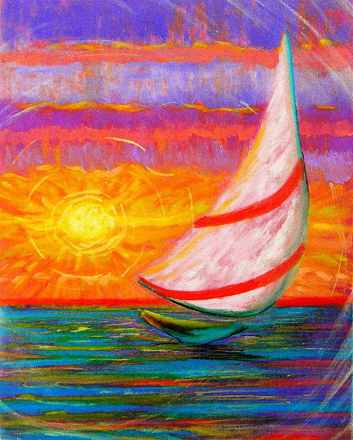 Sailaway Painting by Jeanette Jarmon
