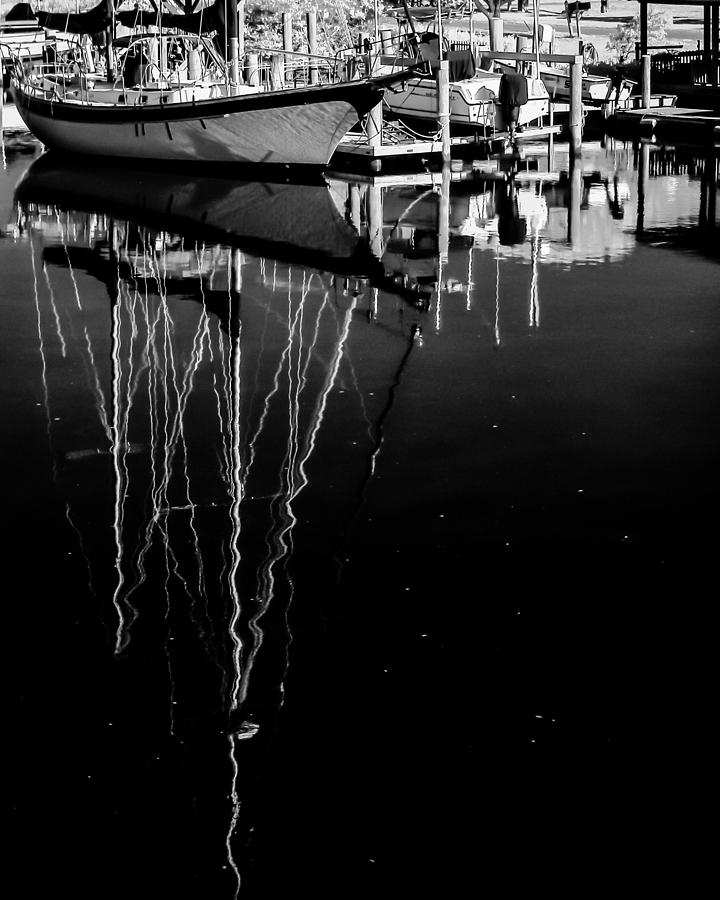 Sailboat 05 Photograph by Hayden Hammond