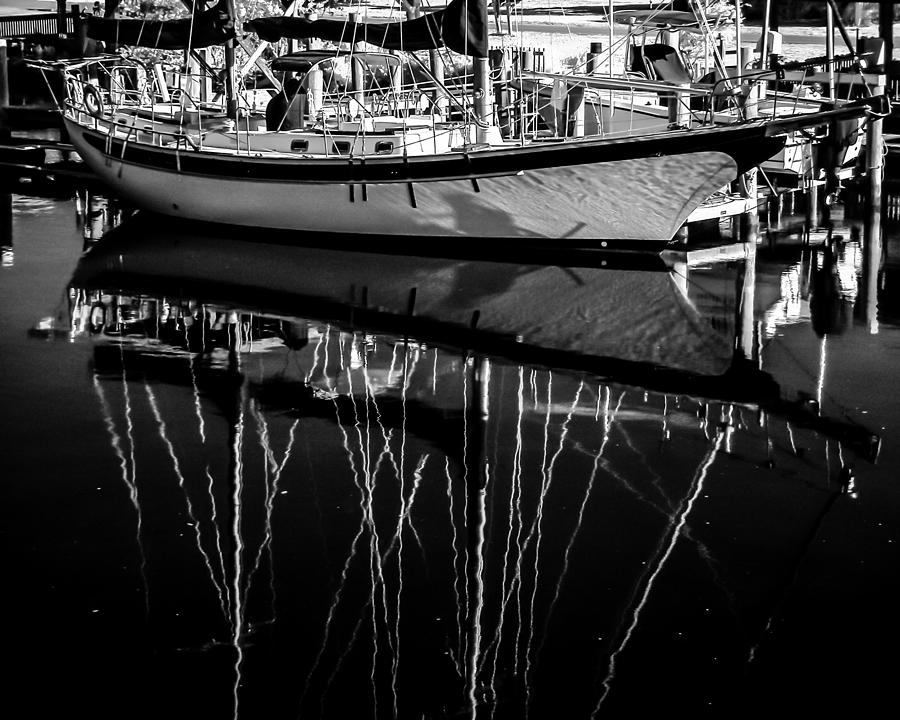 Sailboat 06 Photograph by Hayden Hammond
