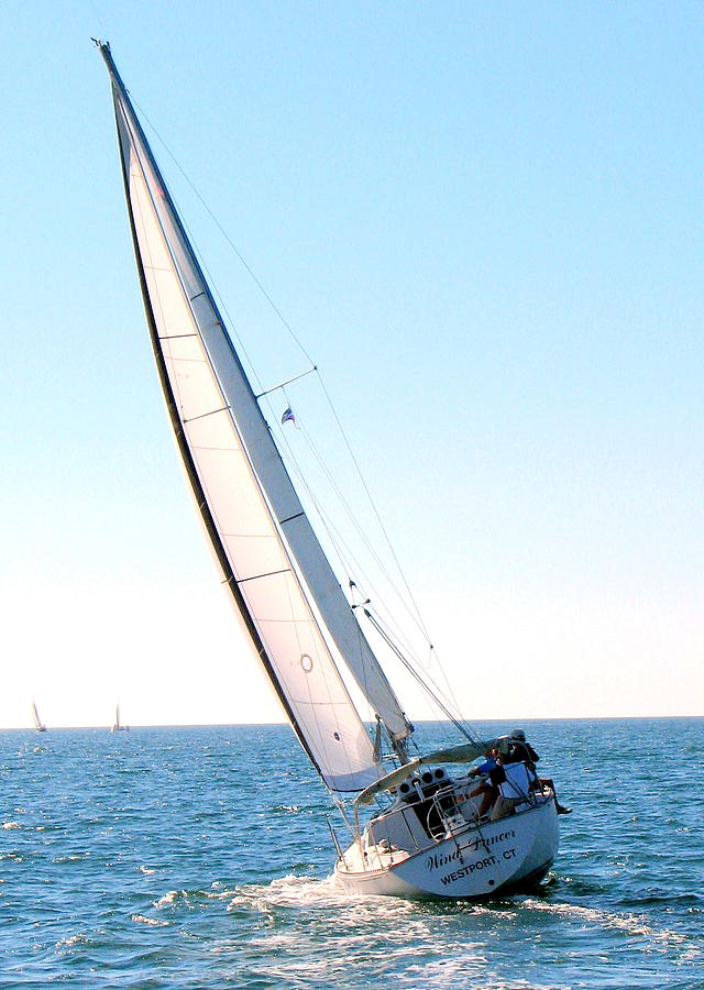 Sailboat 3094 Photograph by T Guy Spencer