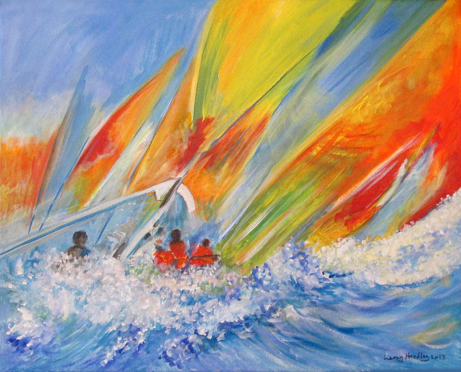 sailboat races paintings