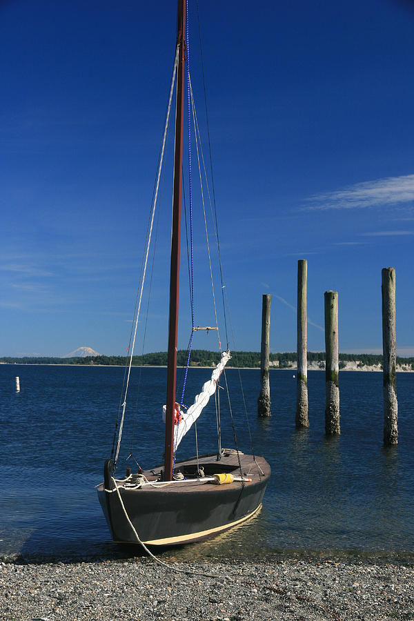 Sailboat Photograph by Scott Cunningham