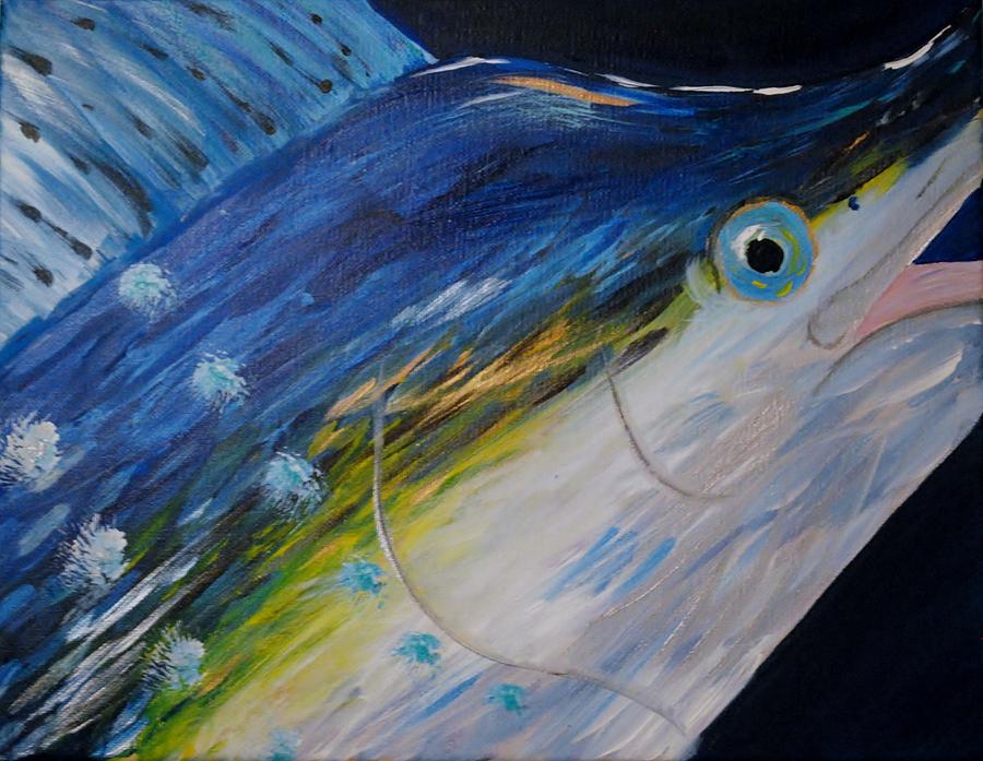 Sailfish Painting by Nicole Rivera - Fine Art America