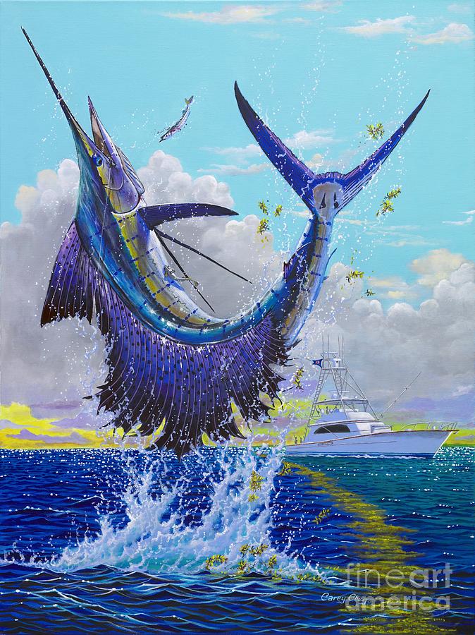 Nature Painting - Sailfish Reef by Anthony C Chen