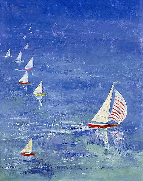 Sailing Painting by Andrew Judd
