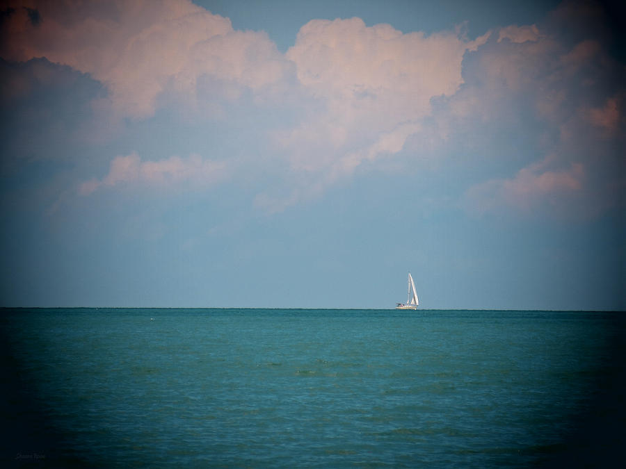 Sailing Away Photograph by Shawna Rowe