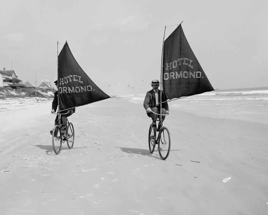 Sailing Bicycles 1903 Photograph by Padre Art