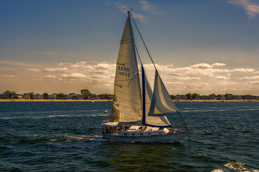 Sailing Photograph by Cathy Kovarik