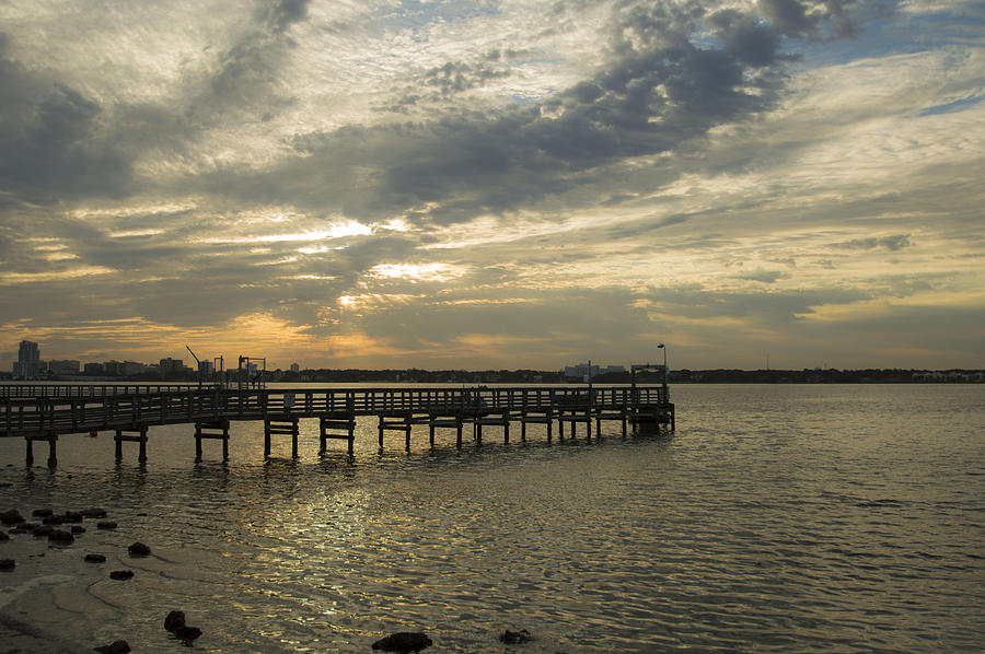 Sailing Center Sunrise Photograph by Karl Mahnke - Fine Art America