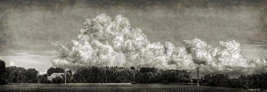 Sailing cloud panorama Photograph by Weston Westmoreland
