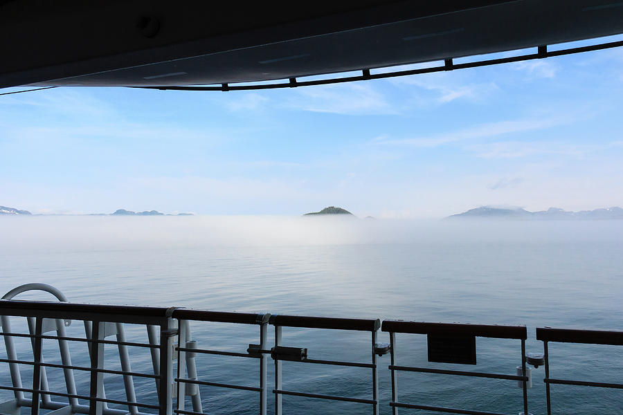 Sailing Fog in the Morning Photograph by Joni Eskridge