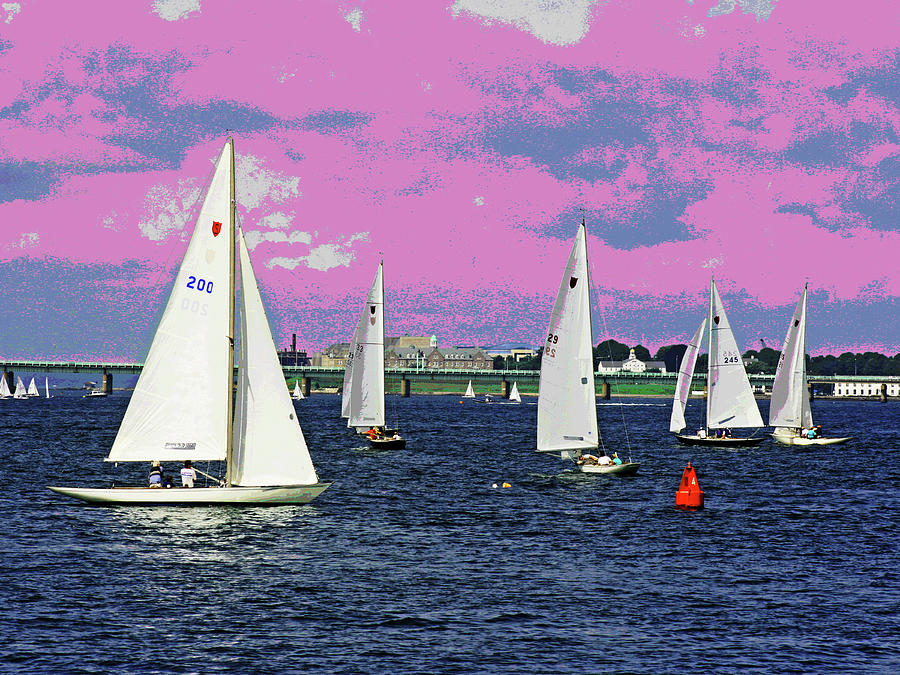 Sailing Fun Photograph by Larry Oskin
