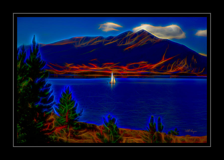 Sailing Grand Lake Photograph by Will Wagner