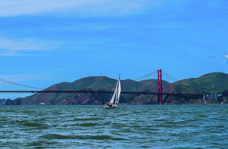 Sailing In San Francisco Photograph