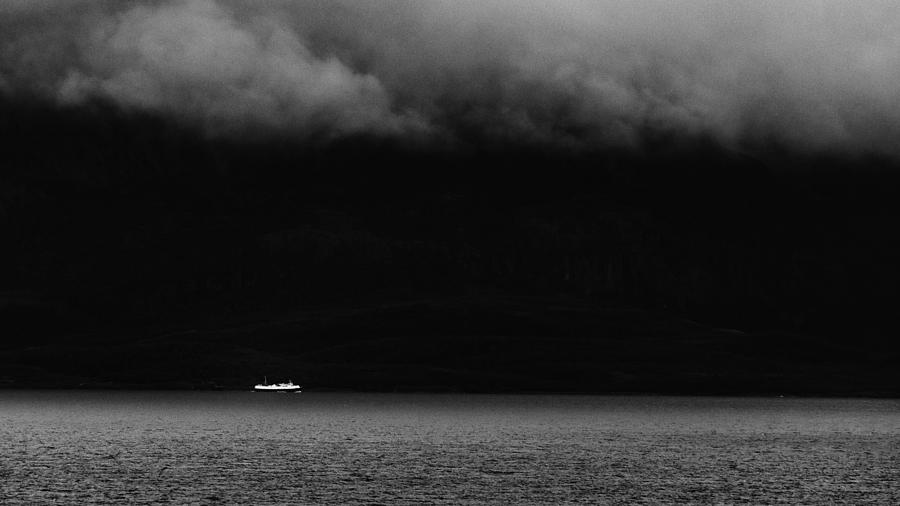 Landscape Photograph - Sailing in the Shadows by Ole Klintebaek