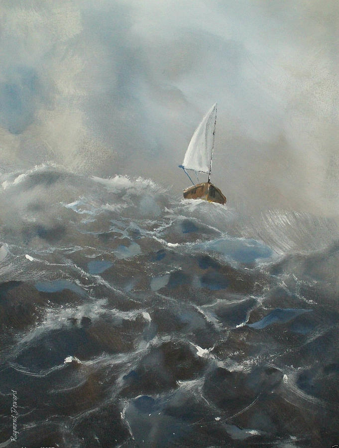 Sailing in the Wind Painting by Raymond Doward