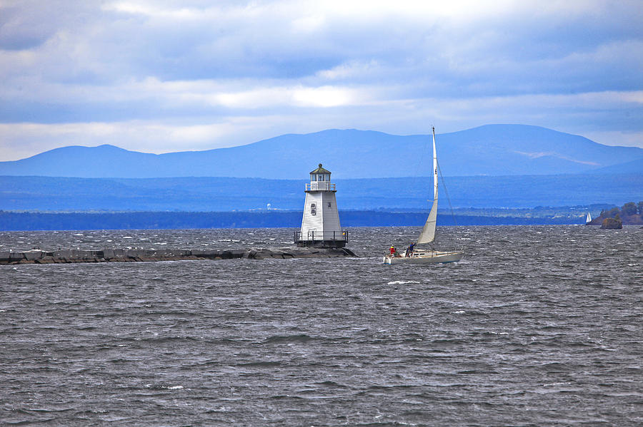 Sailing In To Open Waters Photograph by James Steele