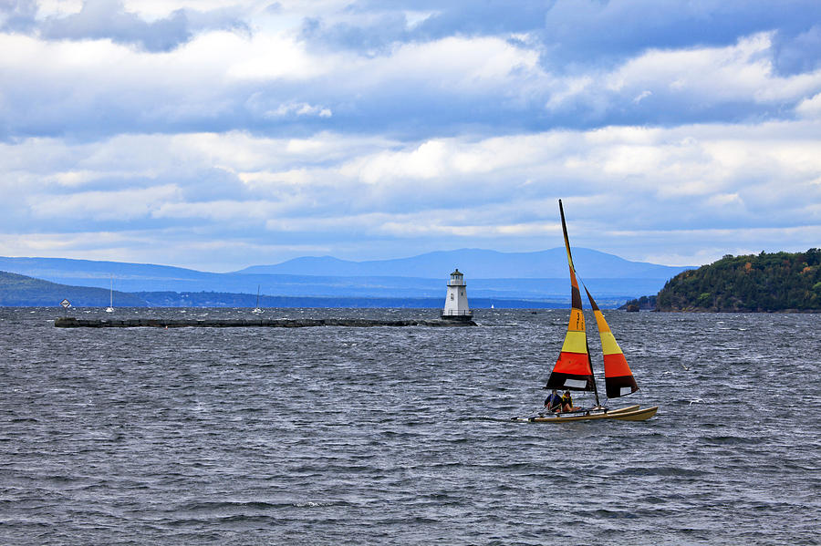 Sailing In Vermont Photograph by James Steele