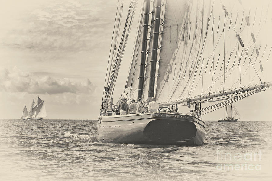 Sailing Into The Past Photograph by Joe Geraci