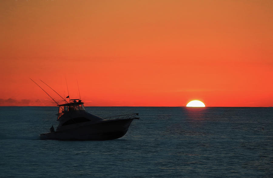 Sailing into the Sunset Digital Art by Sharon Batdorf