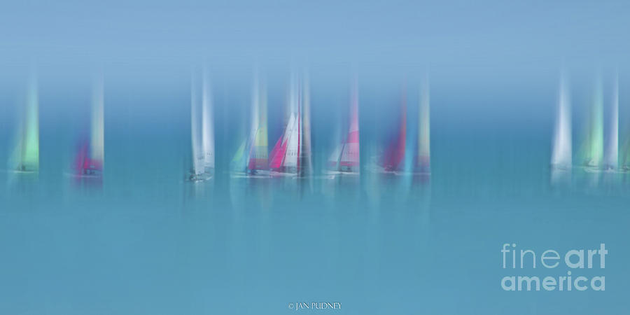 Sailing Photograph by Jan Pudney