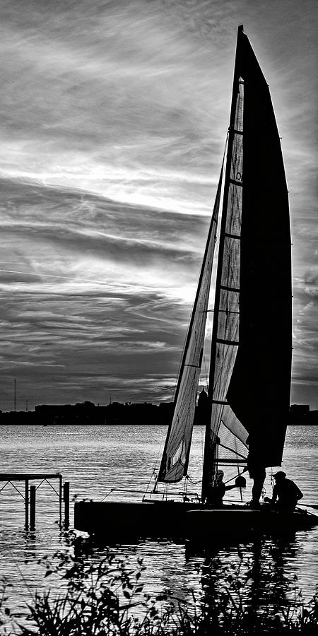 Sailing - Lake Monona - Madison - Wisconsin 2 Photograph by Steven Ralser