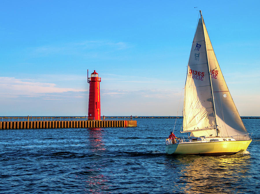 Sailing Michigan Photograph