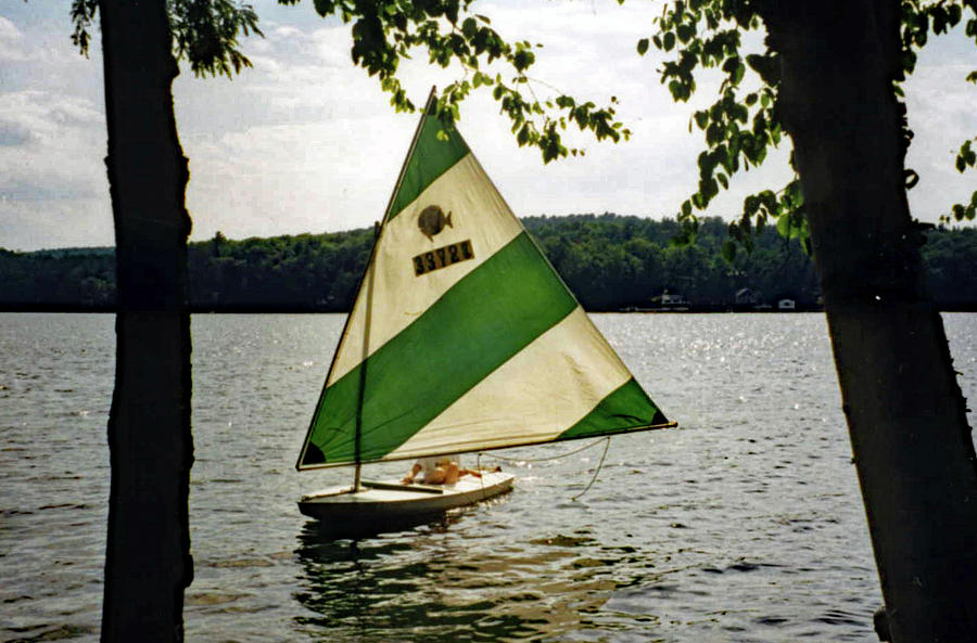 Sailing on Lake Dunmore No. 1 Photograph by Sandy Taylor
