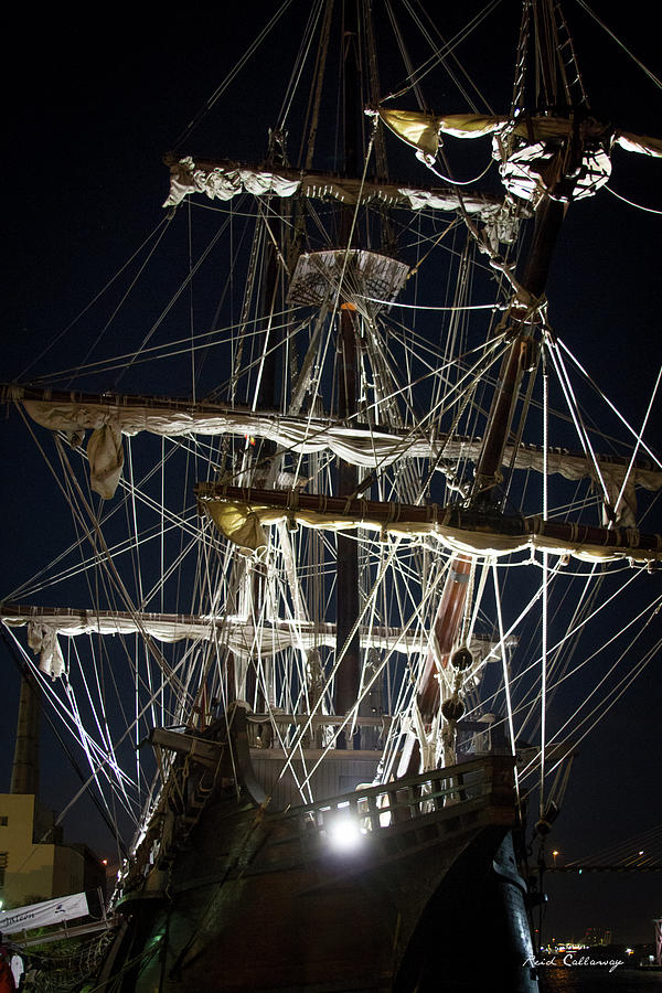 Savannah Sailing Ships Shipping Art Photograph