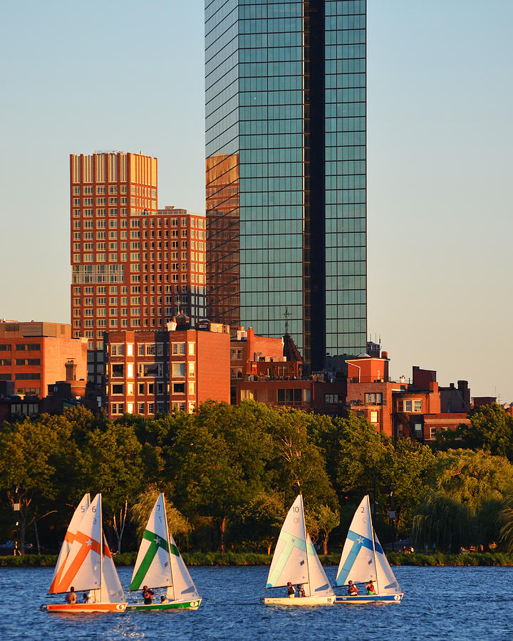 Sailing the Charles River Boston MA Close Up Photograph by Toby McGuire ...