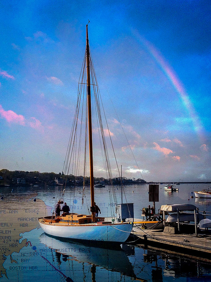 Sailing through the storm Photograph by Mary Koenig Godfrey - Fine Art ...