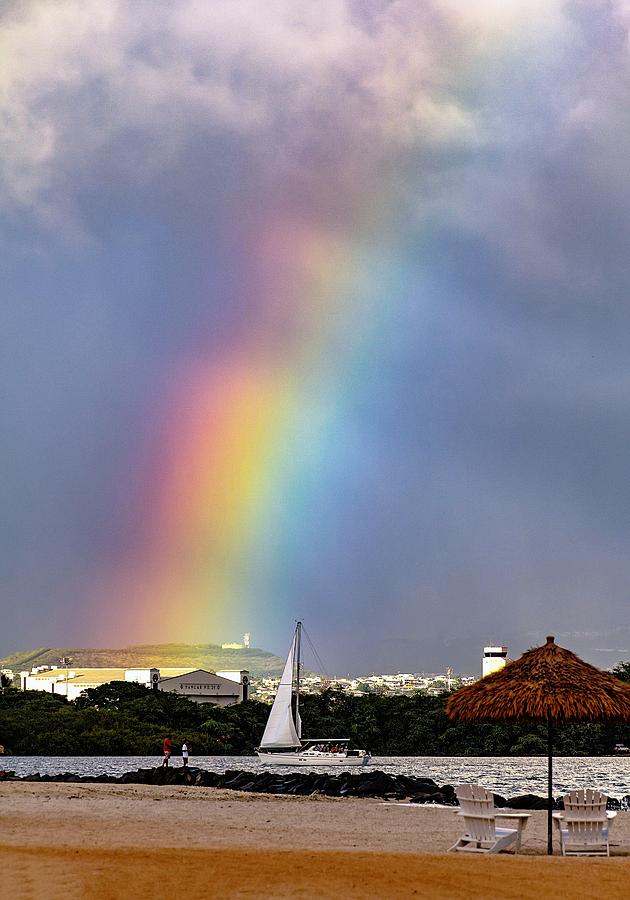 Sailing With Rainbows Photograph by Melody Bentz | Fine Art America