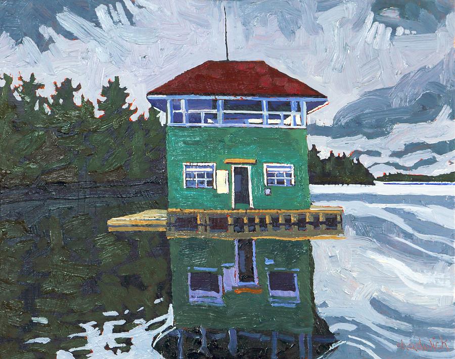 Sailors Club House Painting by Phil Chadwick