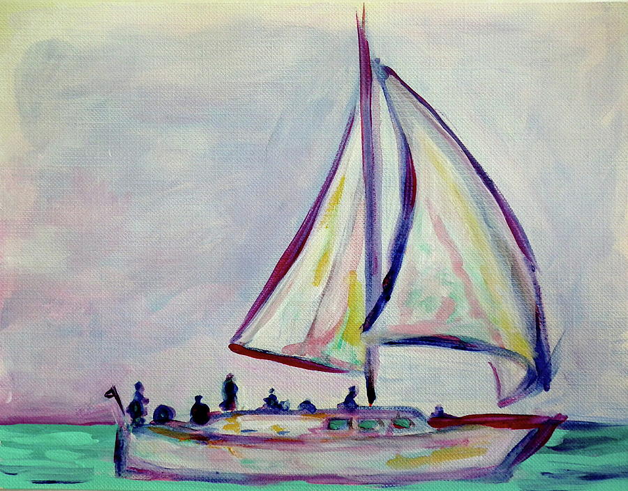 Sailors Delight Painting by Kristen Abrahamson
