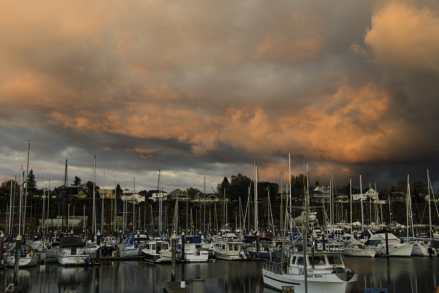 Sunset Photograph - Sailors Delight by Ryan McGinnis