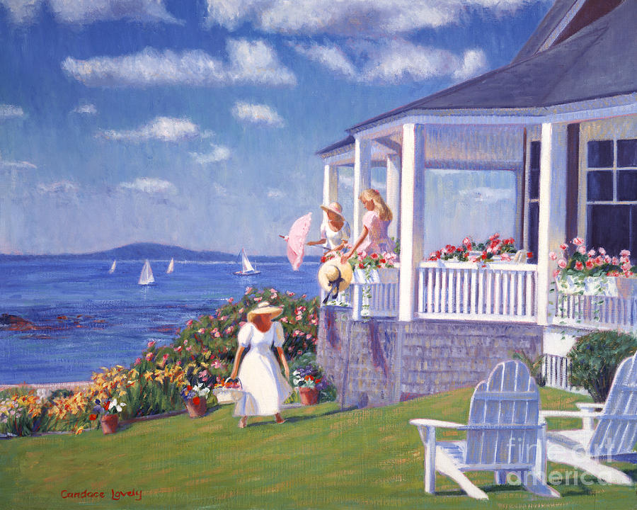 Sails of Summer Painting by Candace Lovely