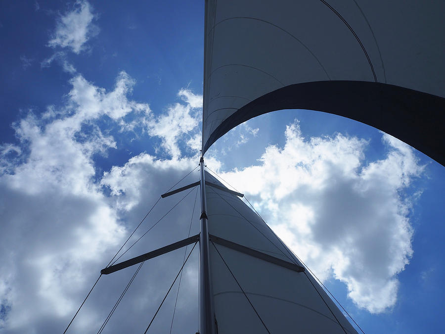 Sails unfurled Photograph by Life Makes Art Sails unfurled Photograph by Life Makes Art