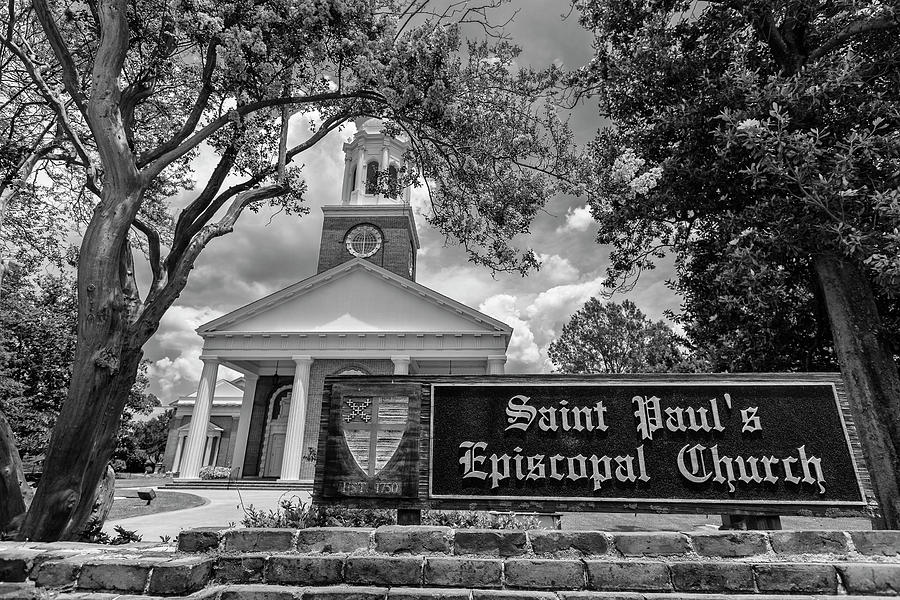 Saint Pauls Episcopal Church - Augusta Photograph by Stephen Stookey