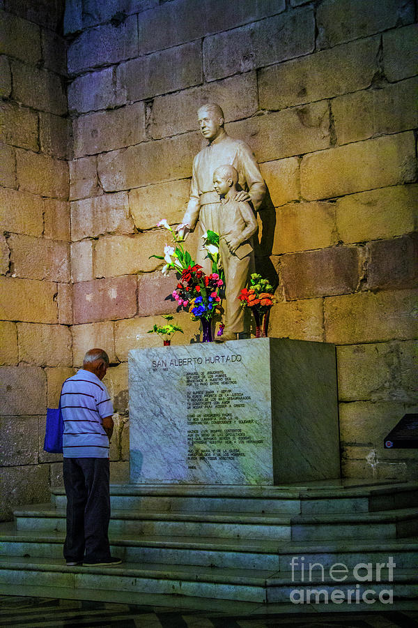 Saint Alberto Hurtado Photograph by Roberta Bragan - Fine Art America