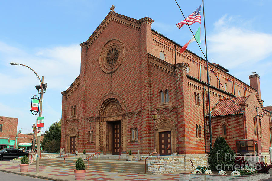 Saint Ambrose Church onThe Hill, Little Italy, in St. Louis, Mis Photograph by Adam Long
