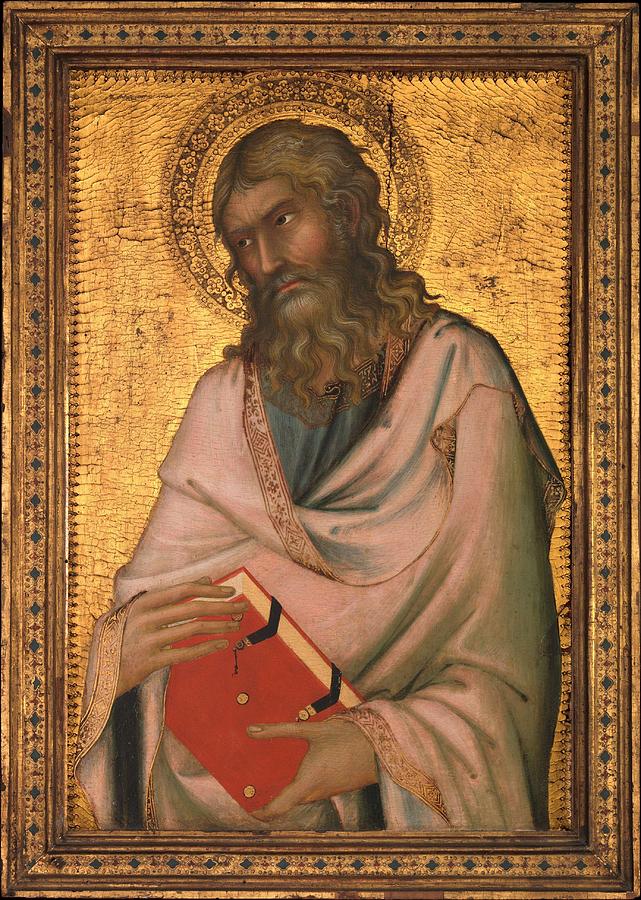Saint Andrew   Simone Martini Painting