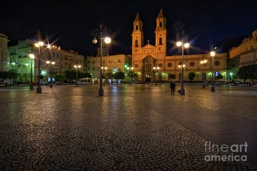 Saint Anthony Plaza Cadiz Spain Photograph by Pablo Avanzini